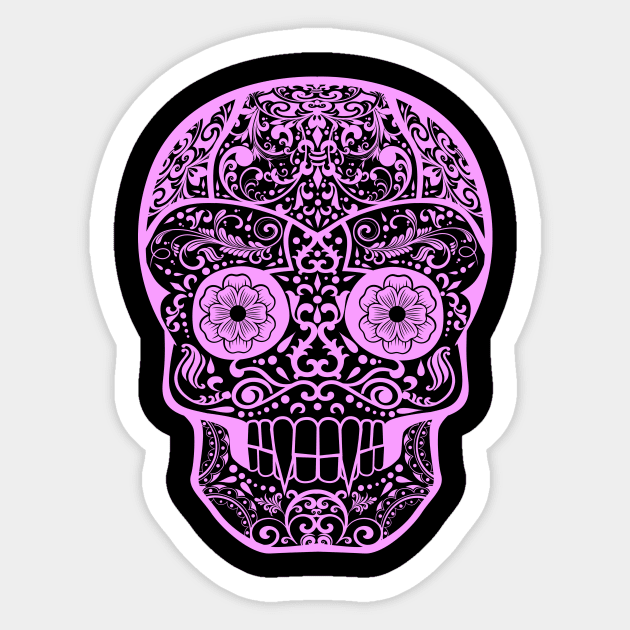 Calavera Nosferatu Sticker by Magmata